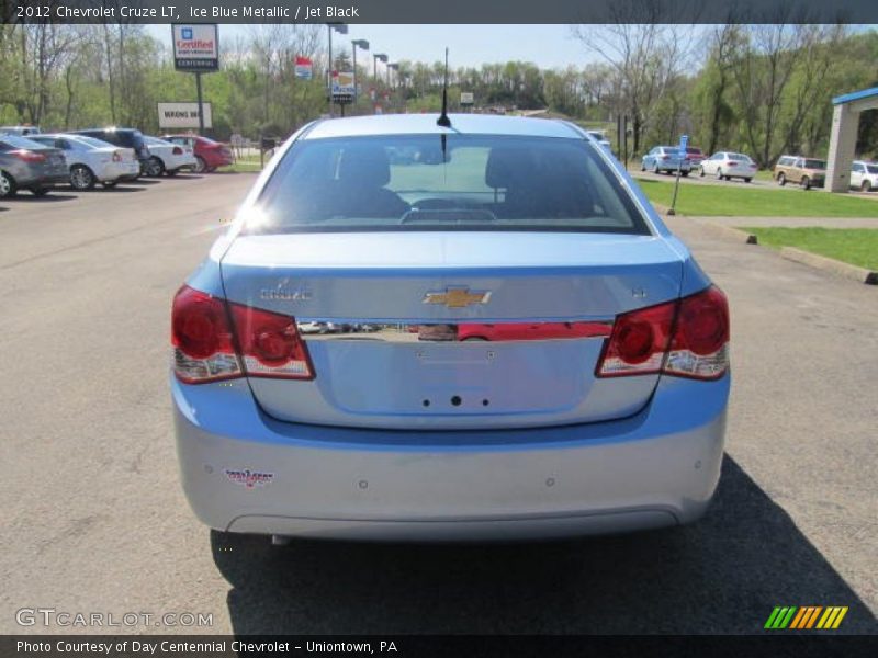 Ice Blue Metallic / Jet Black 2012 Chevrolet Cruze LT