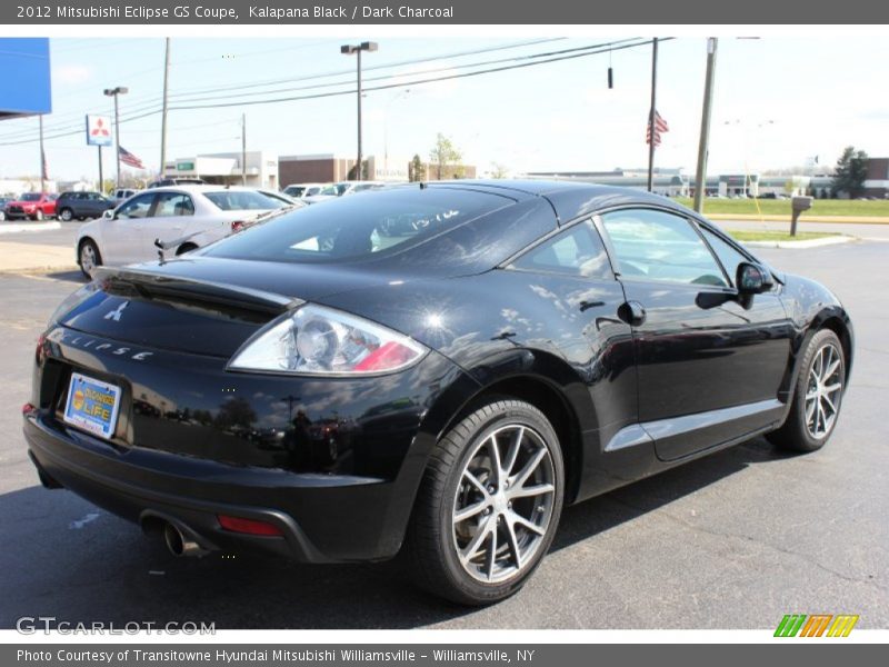 Kalapana Black / Dark Charcoal 2012 Mitsubishi Eclipse GS Coupe