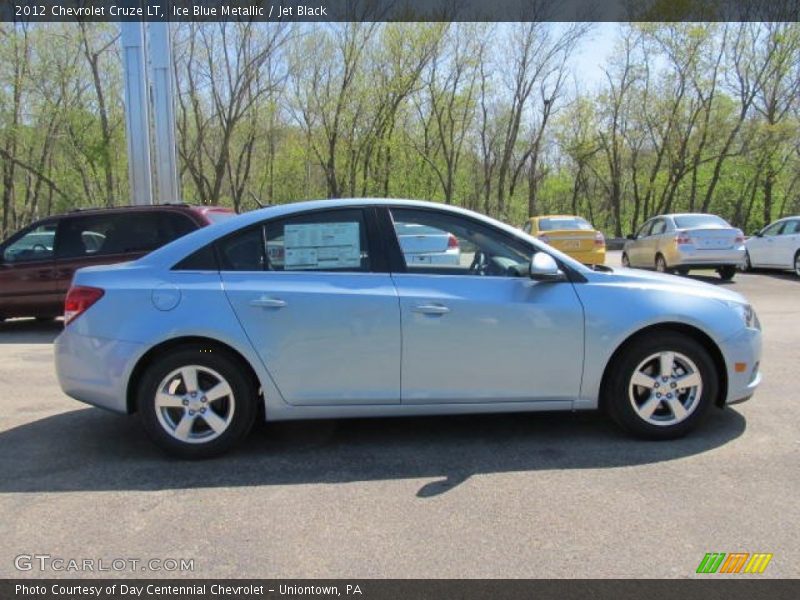 Ice Blue Metallic / Jet Black 2012 Chevrolet Cruze LT