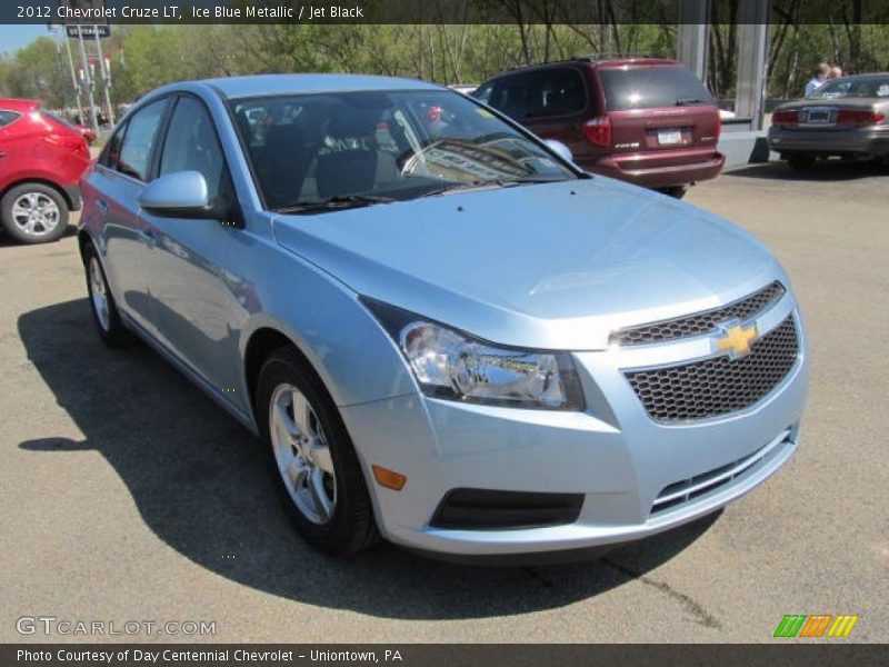 Ice Blue Metallic / Jet Black 2012 Chevrolet Cruze LT