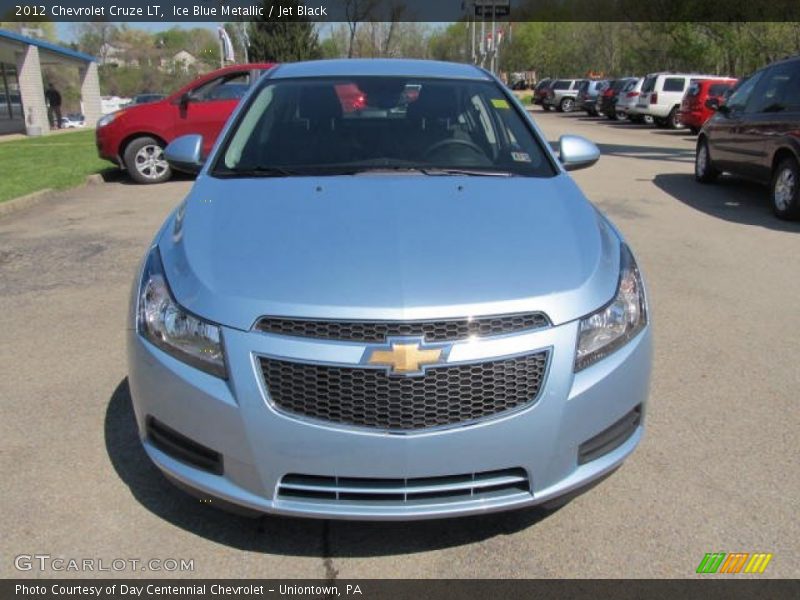 Ice Blue Metallic / Jet Black 2012 Chevrolet Cruze LT