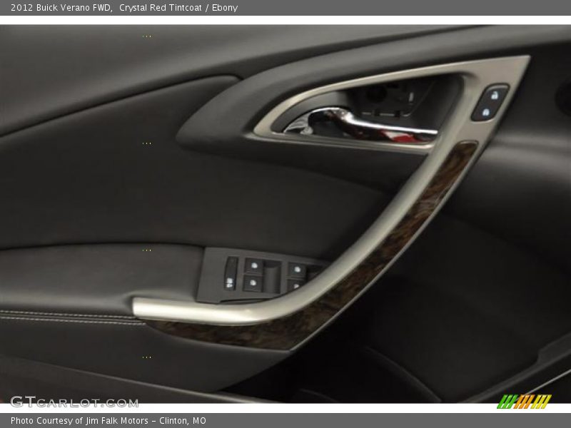 Crystal Red Tintcoat / Ebony 2012 Buick Verano FWD