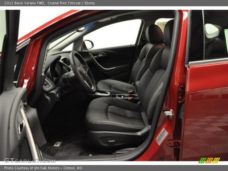 Crystal Red Tintcoat / Ebony 2012 Buick Verano FWD