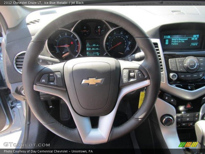 Ice Blue Metallic / Jet Black 2012 Chevrolet Cruze LT