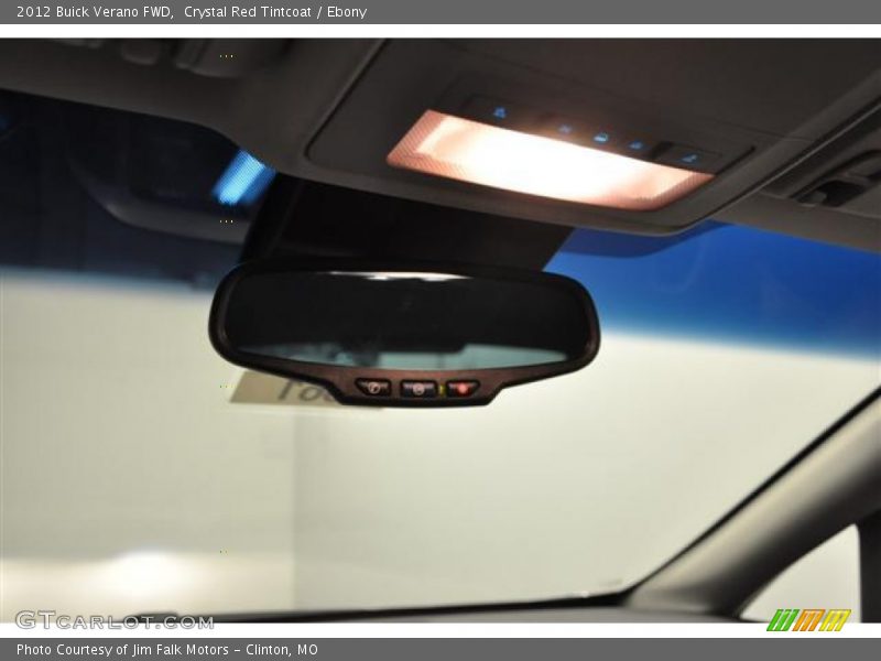 Crystal Red Tintcoat / Ebony 2012 Buick Verano FWD