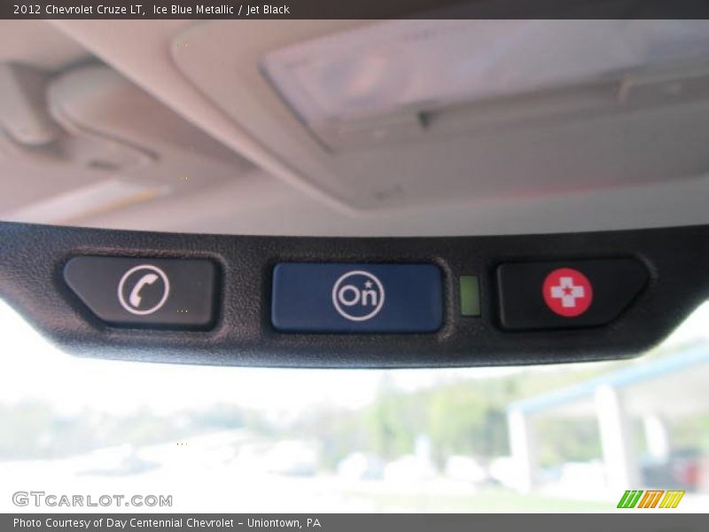 Ice Blue Metallic / Jet Black 2012 Chevrolet Cruze LT
