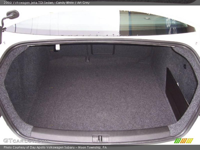 Candy White / Art Grey 2009 Volkswagen Jetta TDI Sedan