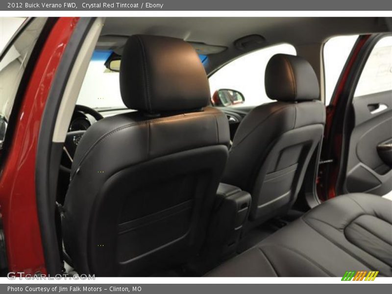 Crystal Red Tintcoat / Ebony 2012 Buick Verano FWD