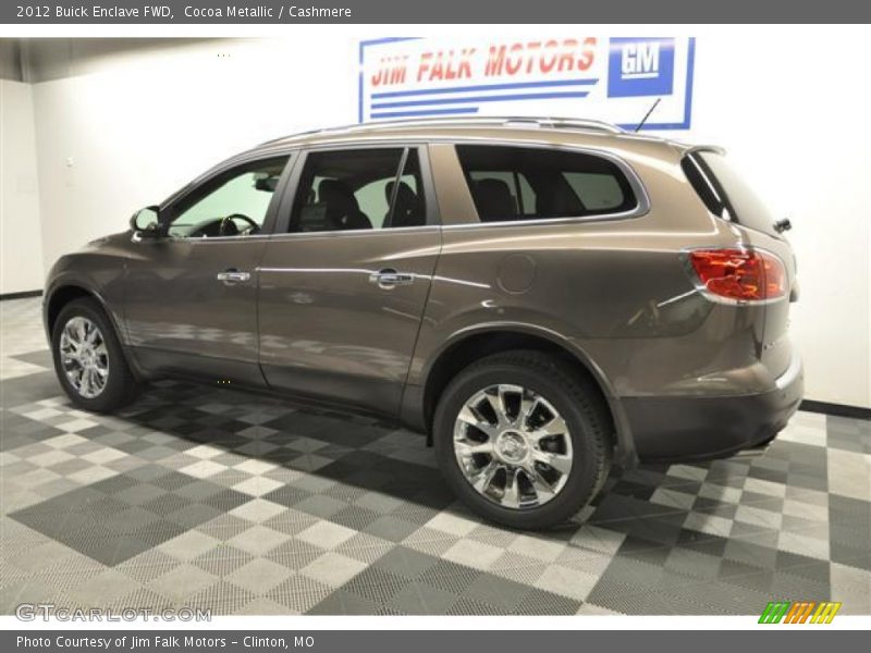 Cocoa Metallic / Cashmere 2012 Buick Enclave FWD