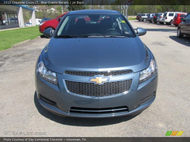 Blue Granite Metallic / Jet Black 2012 Chevrolet Cruze LT