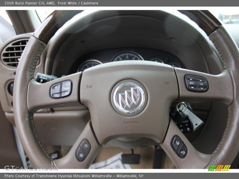 Frost White / Cashmere 2006 Buick Rainier CXL AWD