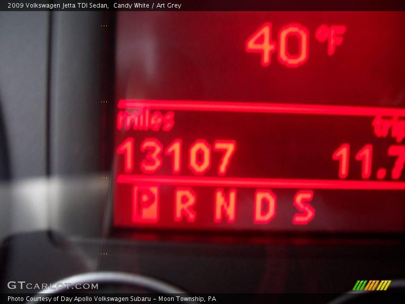 Candy White / Art Grey 2009 Volkswagen Jetta TDI Sedan