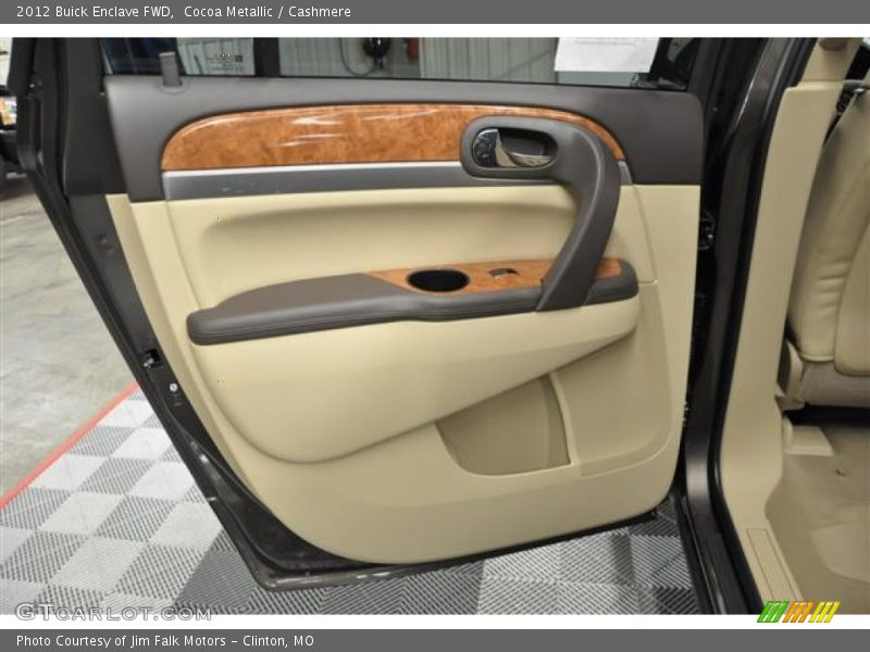Cocoa Metallic / Cashmere 2012 Buick Enclave FWD
