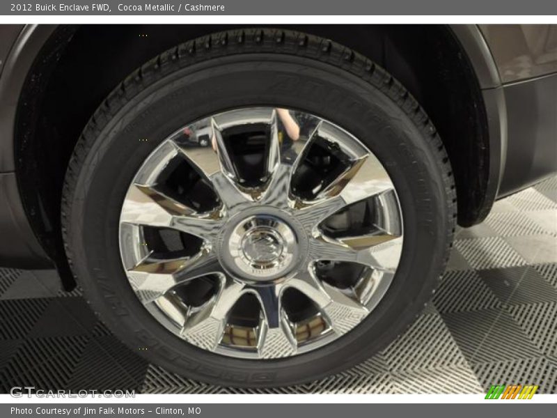 Cocoa Metallic / Cashmere 2012 Buick Enclave FWD