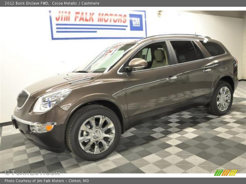 Cocoa Metallic / Cashmere 2012 Buick Enclave FWD