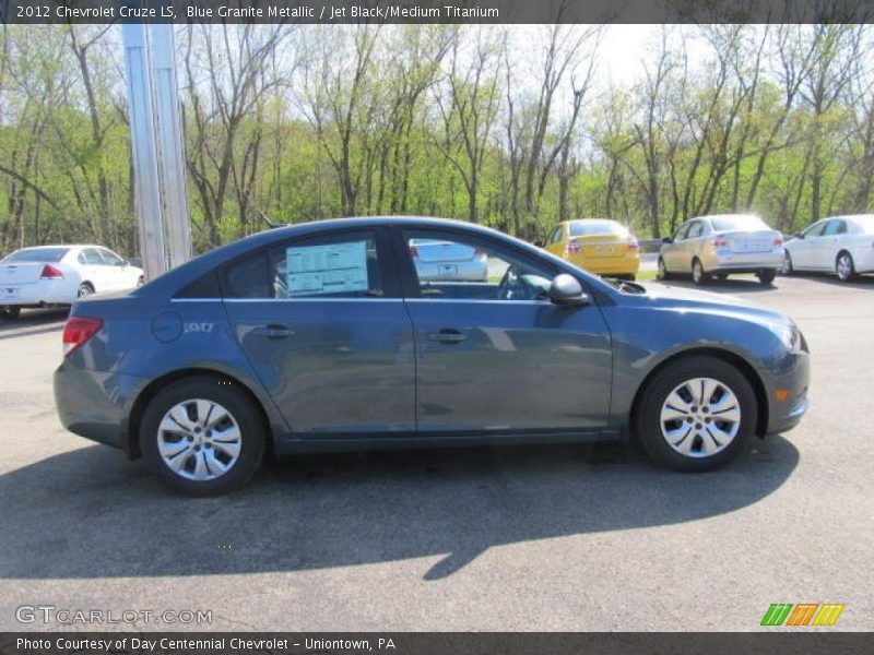 Blue Granite Metallic / Jet Black/Medium Titanium 2012 Chevrolet Cruze LS