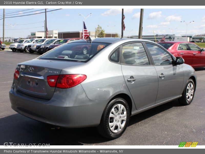 Carbon Gray Mist / Gray 2010 Hyundai Elantra GLS