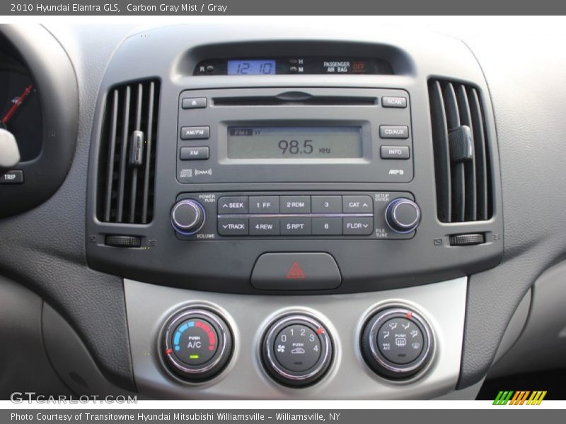 Carbon Gray Mist / Gray 2010 Hyundai Elantra GLS