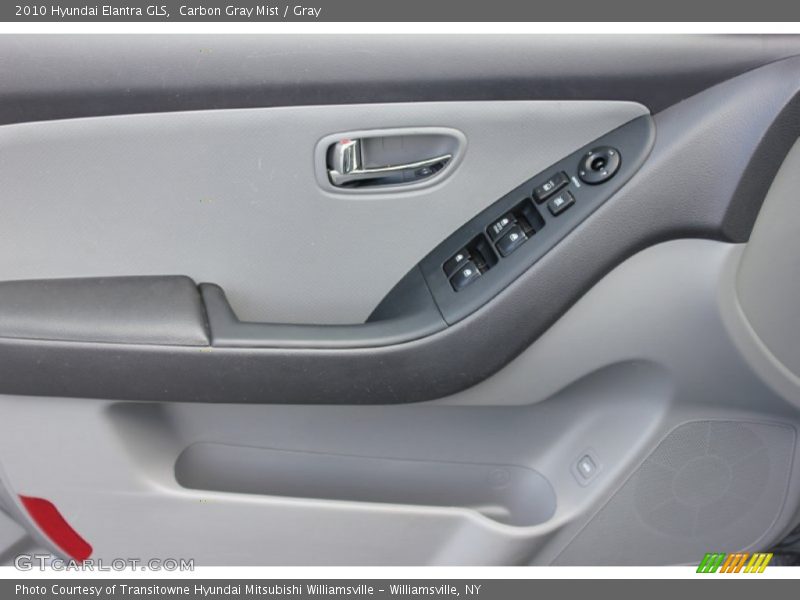 Carbon Gray Mist / Gray 2010 Hyundai Elantra GLS