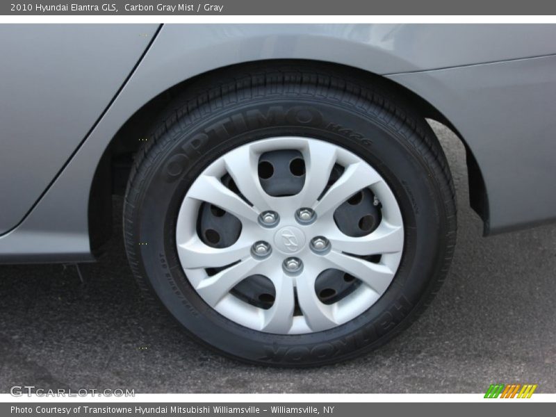 Carbon Gray Mist / Gray 2010 Hyundai Elantra GLS