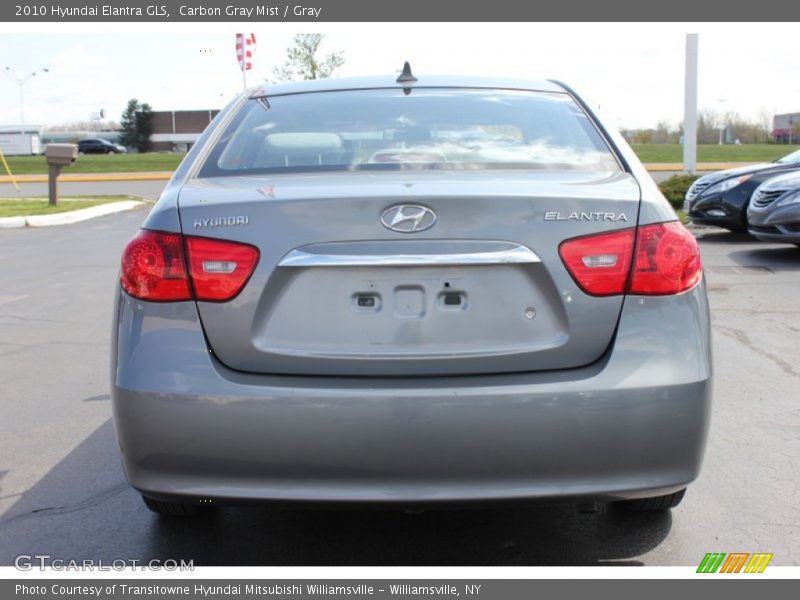 Carbon Gray Mist / Gray 2010 Hyundai Elantra GLS