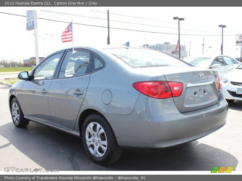 Carbon Gray Mist / Gray 2010 Hyundai Elantra GLS