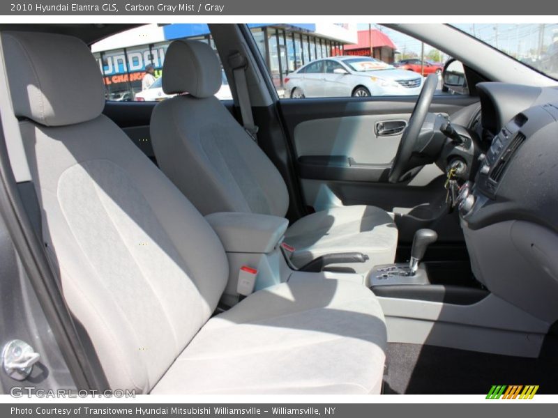 Carbon Gray Mist / Gray 2010 Hyundai Elantra GLS
