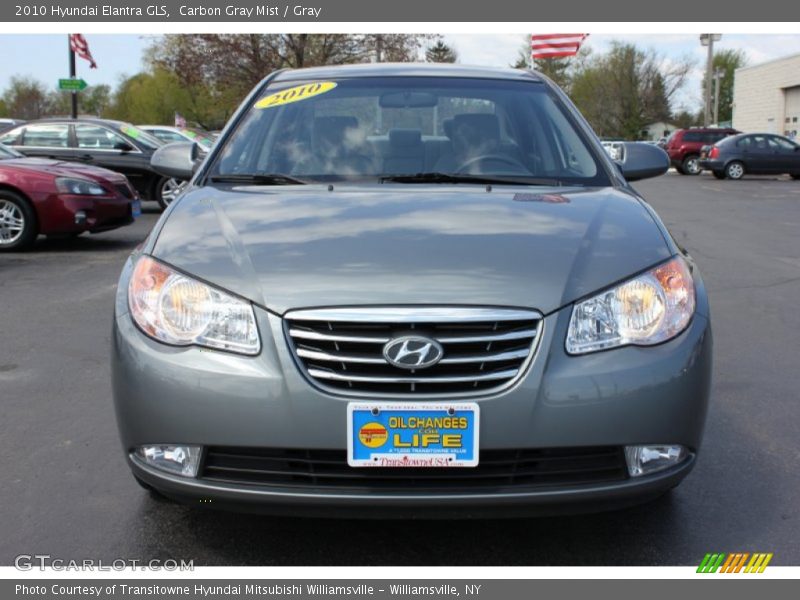 Carbon Gray Mist / Gray 2010 Hyundai Elantra GLS