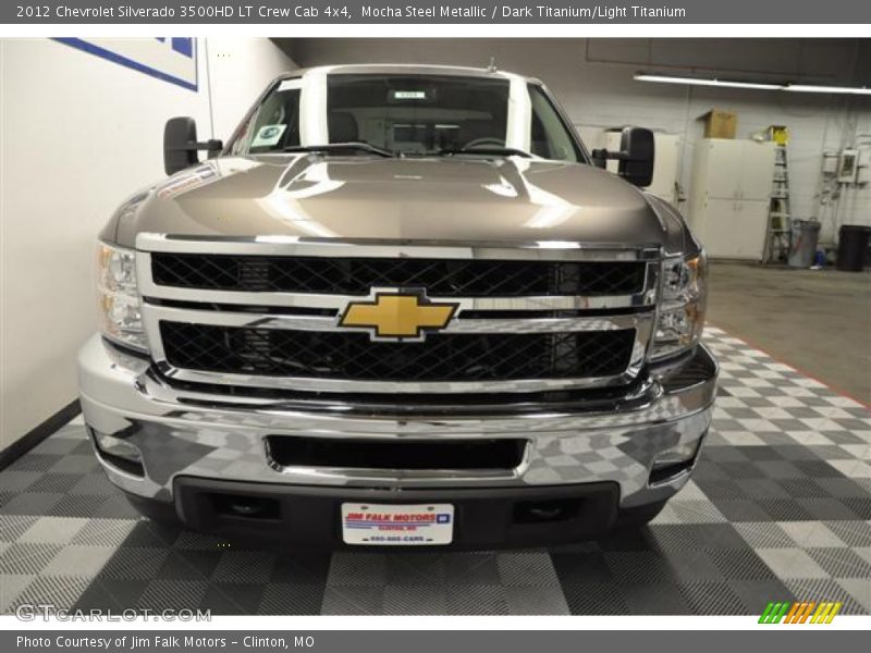 Mocha Steel Metallic / Dark Titanium/Light Titanium 2012 Chevrolet Silverado 3500HD LT Crew Cab 4x4