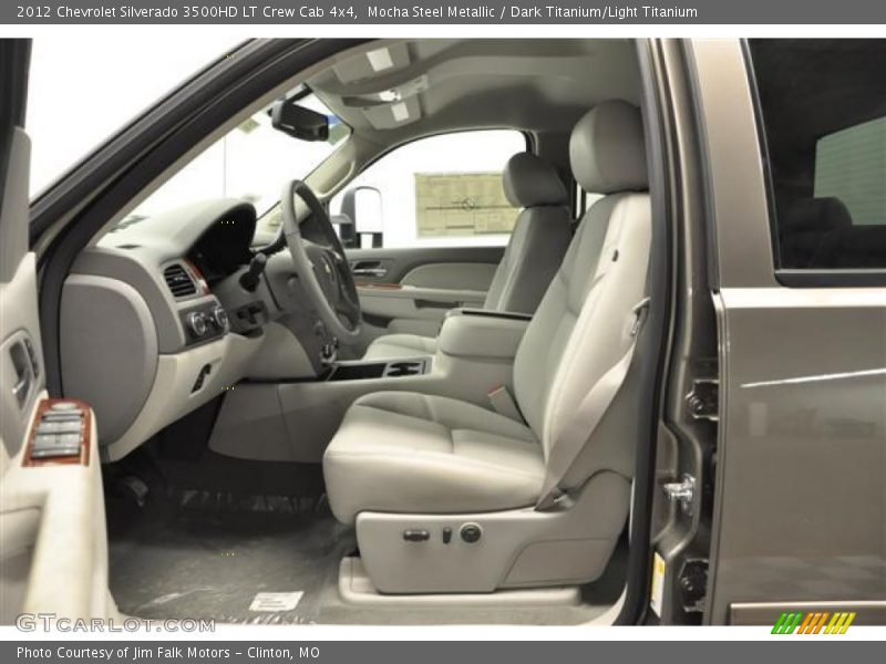 Mocha Steel Metallic / Dark Titanium/Light Titanium 2012 Chevrolet Silverado 3500HD LT Crew Cab 4x4