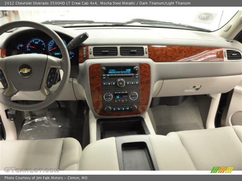 Mocha Steel Metallic / Dark Titanium/Light Titanium 2012 Chevrolet Silverado 3500HD LT Crew Cab 4x4