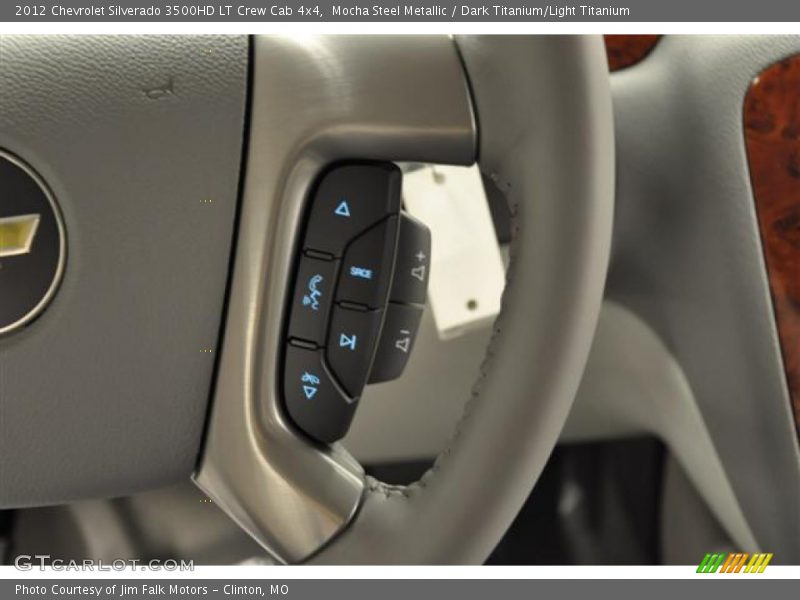 Mocha Steel Metallic / Dark Titanium/Light Titanium 2012 Chevrolet Silverado 3500HD LT Crew Cab 4x4