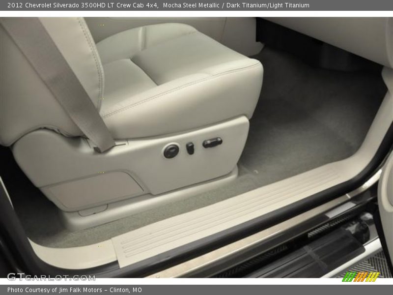 Mocha Steel Metallic / Dark Titanium/Light Titanium 2012 Chevrolet Silverado 3500HD LT Crew Cab 4x4