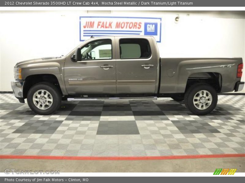 Mocha Steel Metallic / Dark Titanium/Light Titanium 2012 Chevrolet Silverado 3500HD LT Crew Cab 4x4