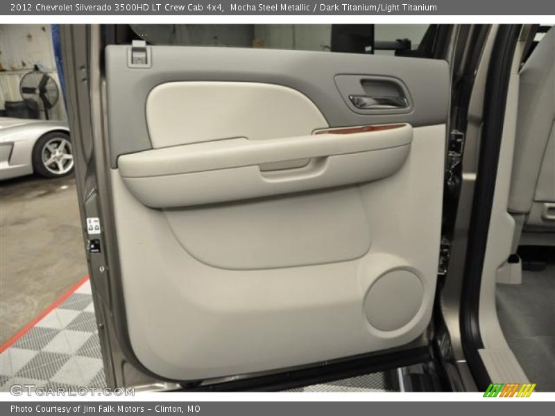Mocha Steel Metallic / Dark Titanium/Light Titanium 2012 Chevrolet Silverado 3500HD LT Crew Cab 4x4