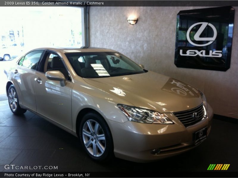 Golden Almond Metallic / Cashmere 2009 Lexus ES 350