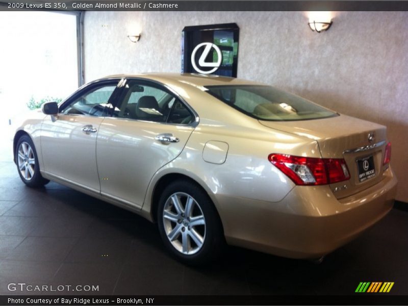 Golden Almond Metallic / Cashmere 2009 Lexus ES 350