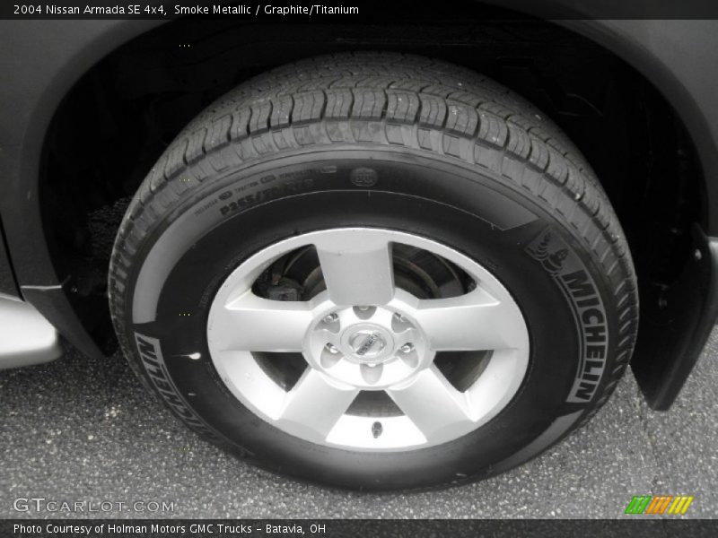 Smoke Metallic / Graphite/Titanium 2004 Nissan Armada SE 4x4
