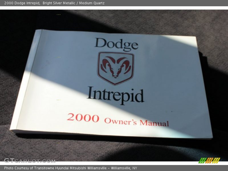 Bright Silver Metallic / Medium Quartz 2000 Dodge Intrepid