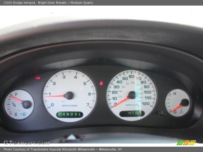 Bright Silver Metallic / Medium Quartz 2000 Dodge Intrepid