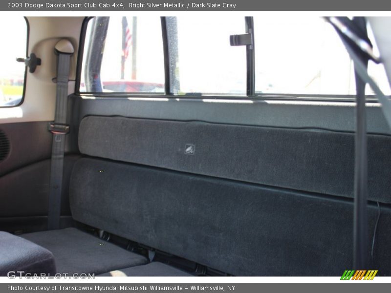 Bright Silver Metallic / Dark Slate Gray 2003 Dodge Dakota Sport Club Cab 4x4