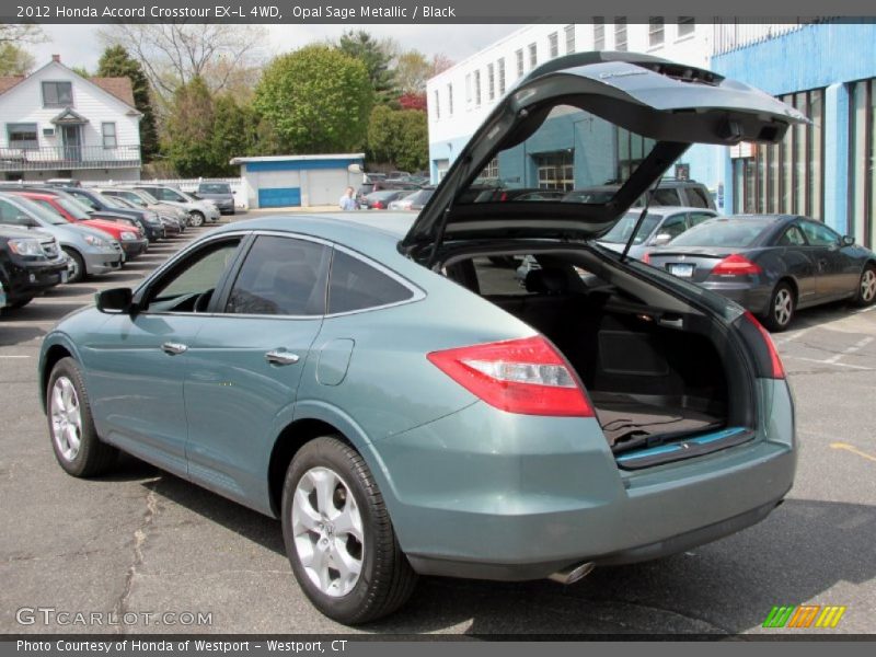 Opal Sage Metallic / Black 2012 Honda Accord Crosstour EX-L 4WD