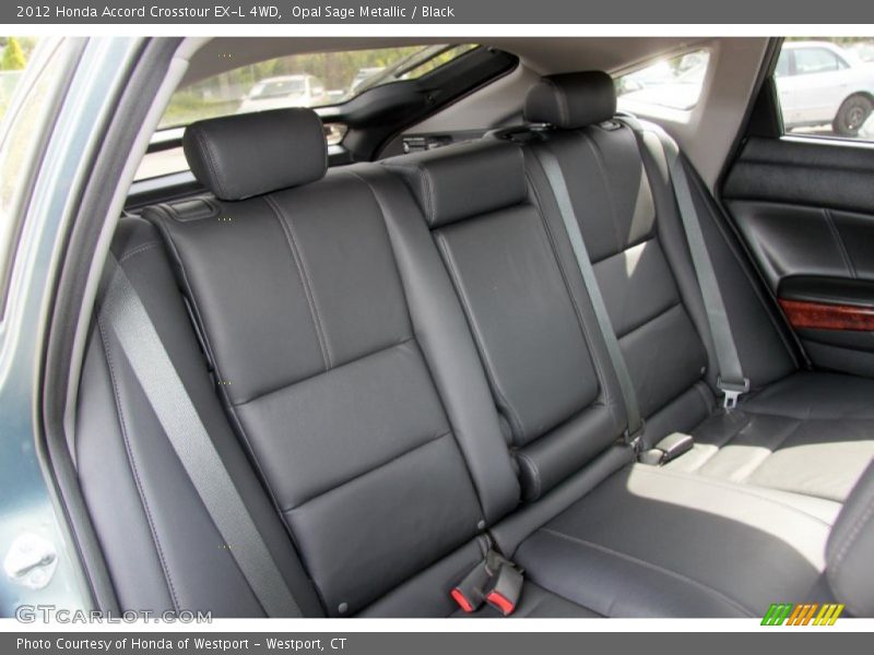 Opal Sage Metallic / Black 2012 Honda Accord Crosstour EX-L 4WD