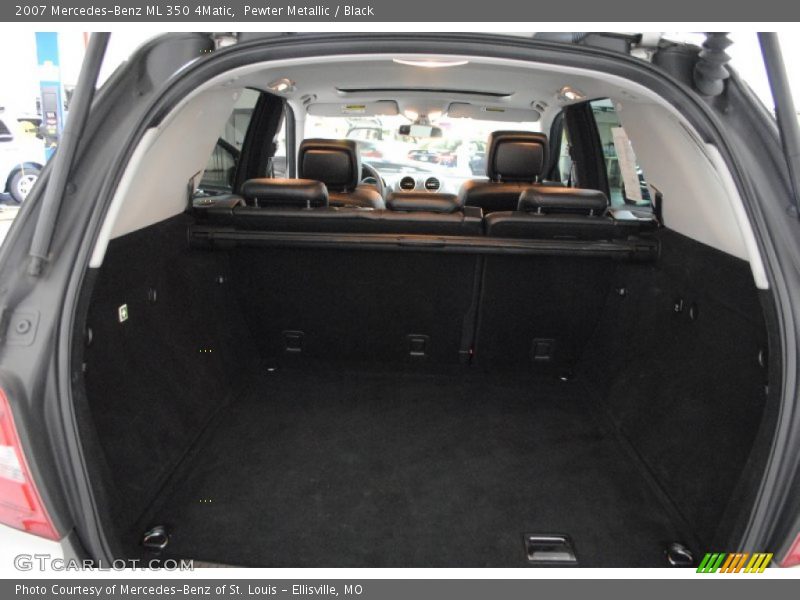 Pewter Metallic / Black 2007 Mercedes-Benz ML 350 4Matic
