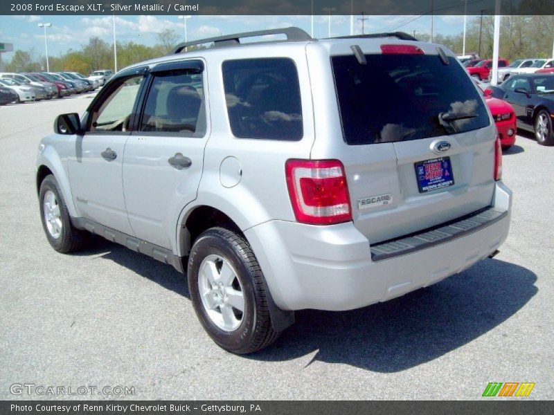 Silver Metallic / Camel 2008 Ford Escape XLT