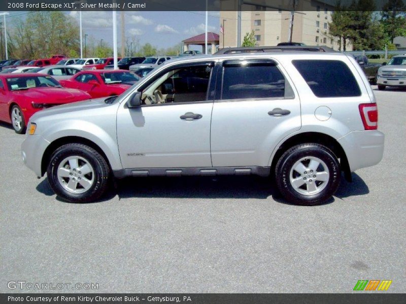 Silver Metallic / Camel 2008 Ford Escape XLT