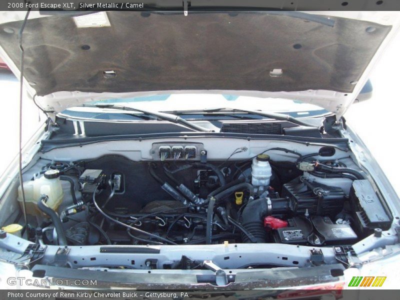 Silver Metallic / Camel 2008 Ford Escape XLT