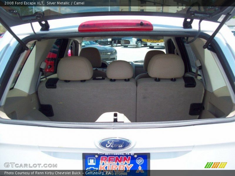 Silver Metallic / Camel 2008 Ford Escape XLT