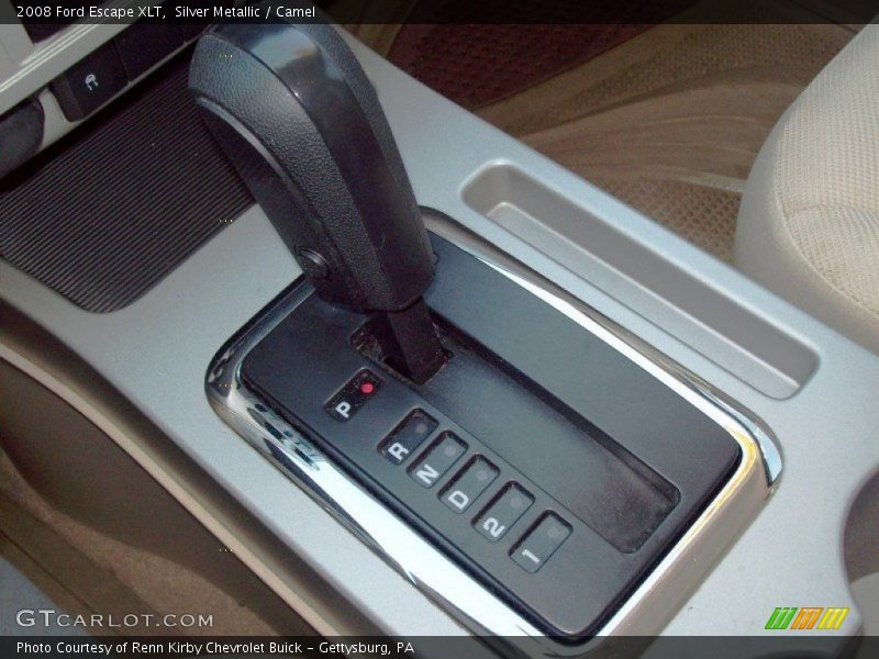 Silver Metallic / Camel 2008 Ford Escape XLT