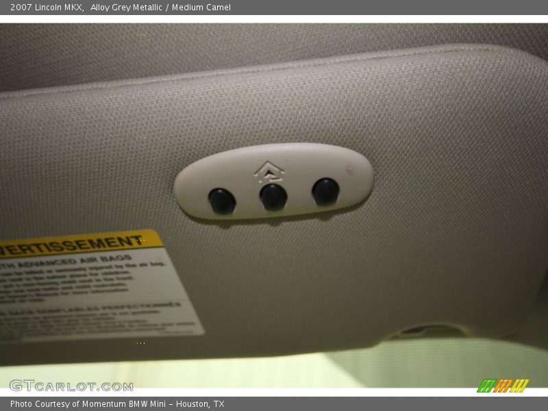 Alloy Grey Metallic / Medium Camel 2007 Lincoln MKX